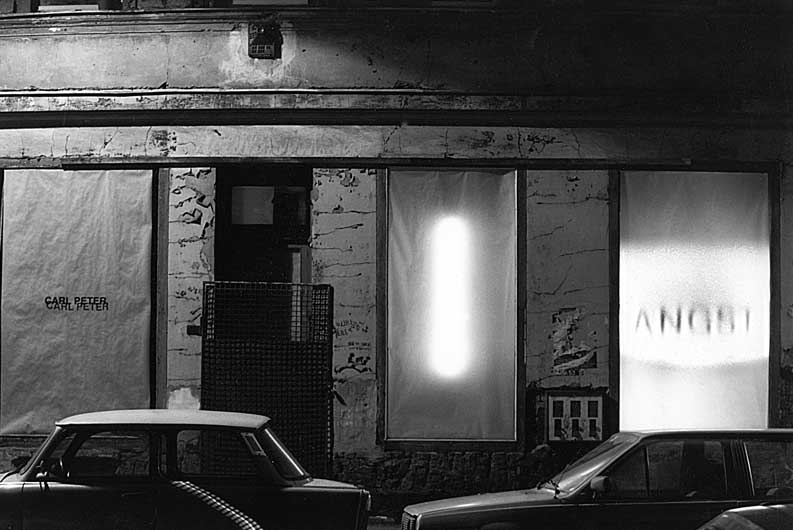 Kryptische Konzepte / Carl Peter: Angst, Installation und Performance