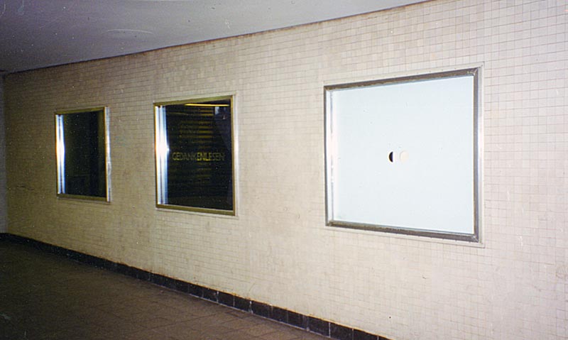 Kryptische Konzepte: Carl Peter, Ausstellung In camera