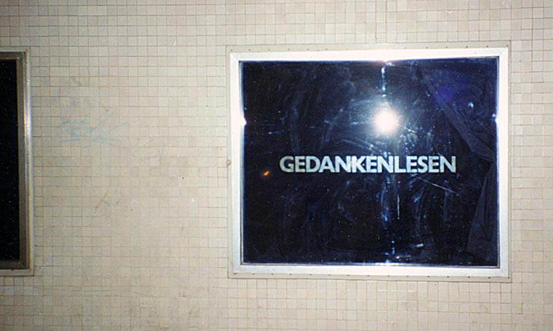 Kryptische Konzepte: Carl Peter, Ausstellung In camera