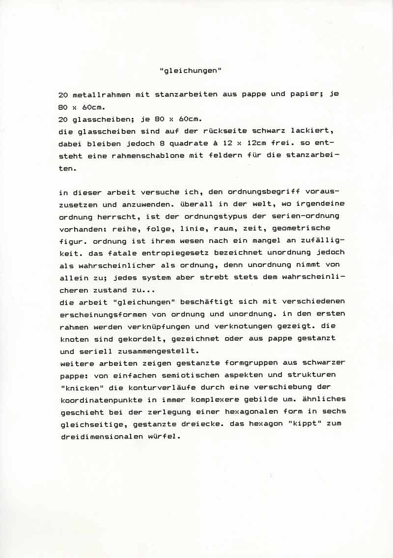  Kryptische Konzepte: Gleichungen 1