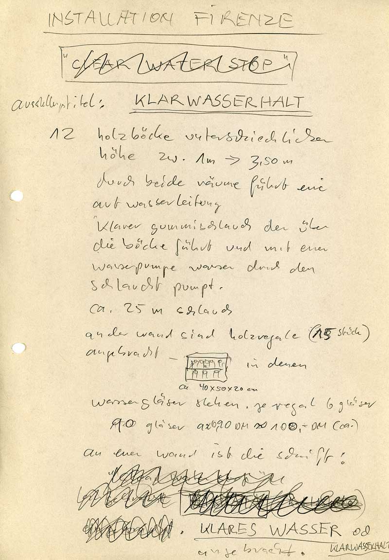 Kryptischen Konzepte: Installationsentwurf