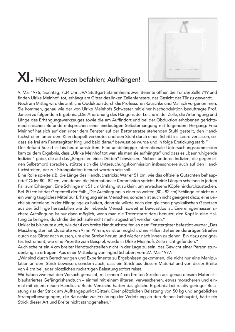 Kryptische Konzepte: Es ist mir schon wieder misslungen – Kunstwerke zum Thema RAF