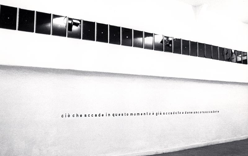 Kryptische Konzepte / Carl Peter: Vielleicht – Vielleicht auch nicht, Installation, Florenz